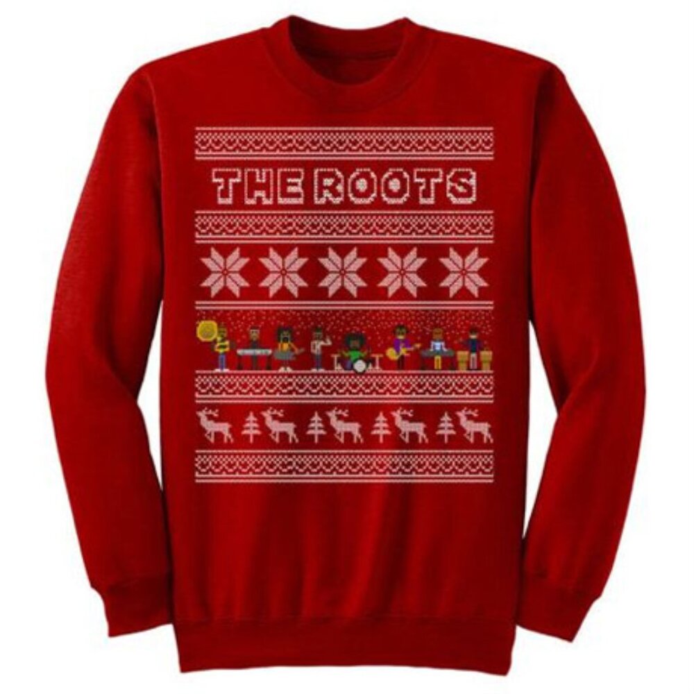 *2 for $5* GUC Roots Crew "Ugly" Christmas sweatshirt